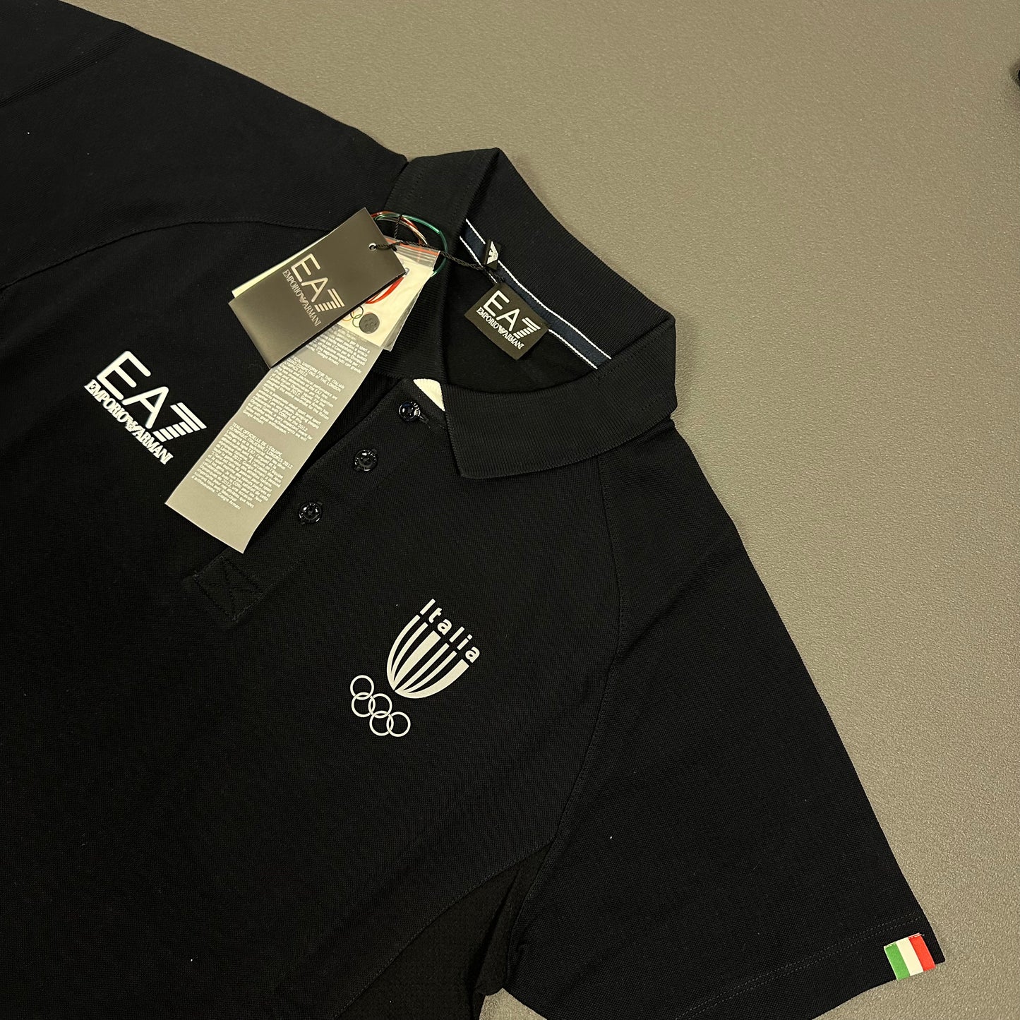 Ea7 Italia Polo (M) (NEU MIT ETIKETT)